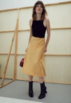 Top 10 😉 By Malene Birger BOSHA - A-line 👗 Skirt - Goldenrod 😀